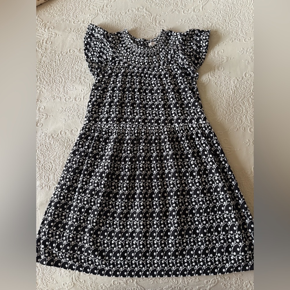 ‼️👙LOFT 3-10$$ OFF SumMeR sALe‼️Black Embroidered Swing Dress. Sz XS